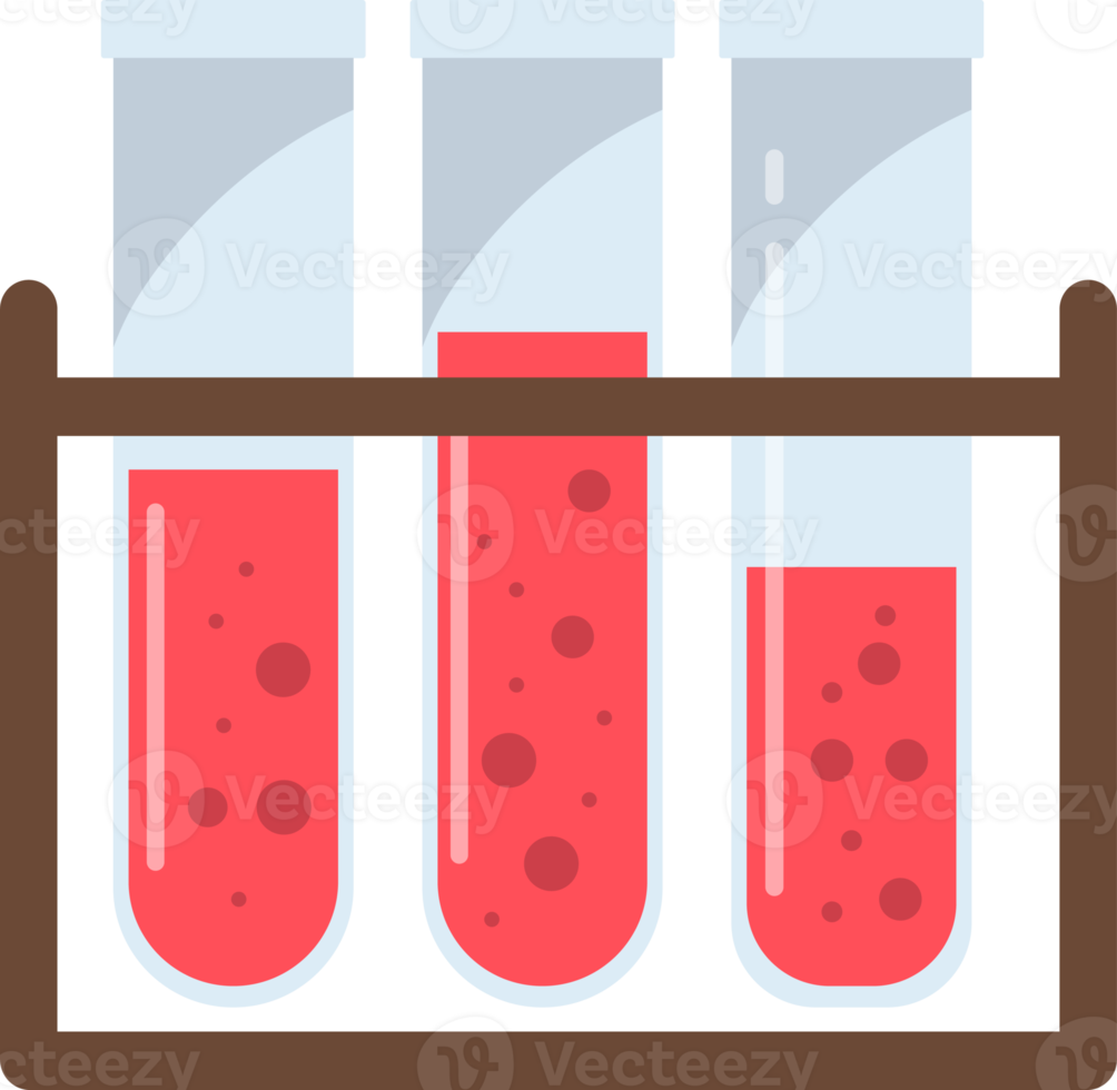 poción botella íconos .científico investigación, químico experimento.flat diseño ilustración concepto de ciencia. png