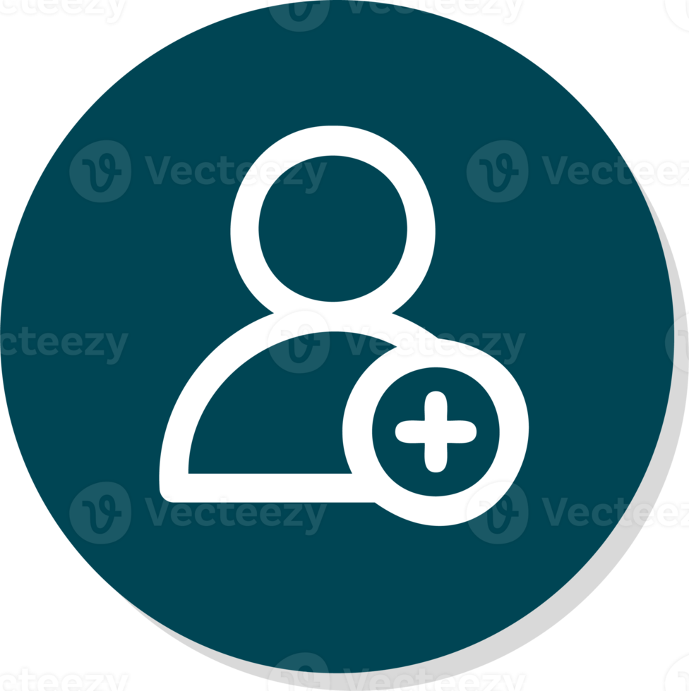User icon .person profile avatar with plus symbol, Add user profile icon png