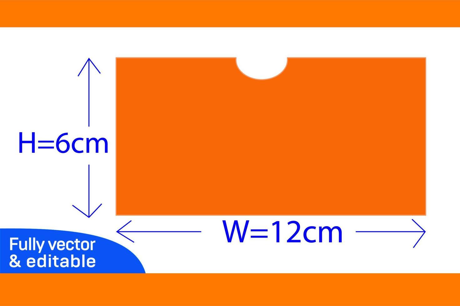 CD insert box dieline template and 3D box design 3D box vector