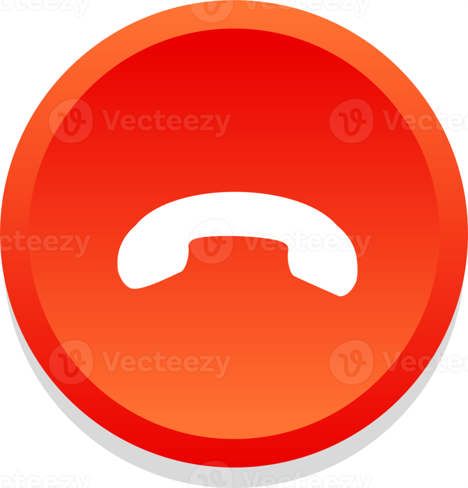 Incoming Phone Call Screen User Interface icon .For website and mobile apps png