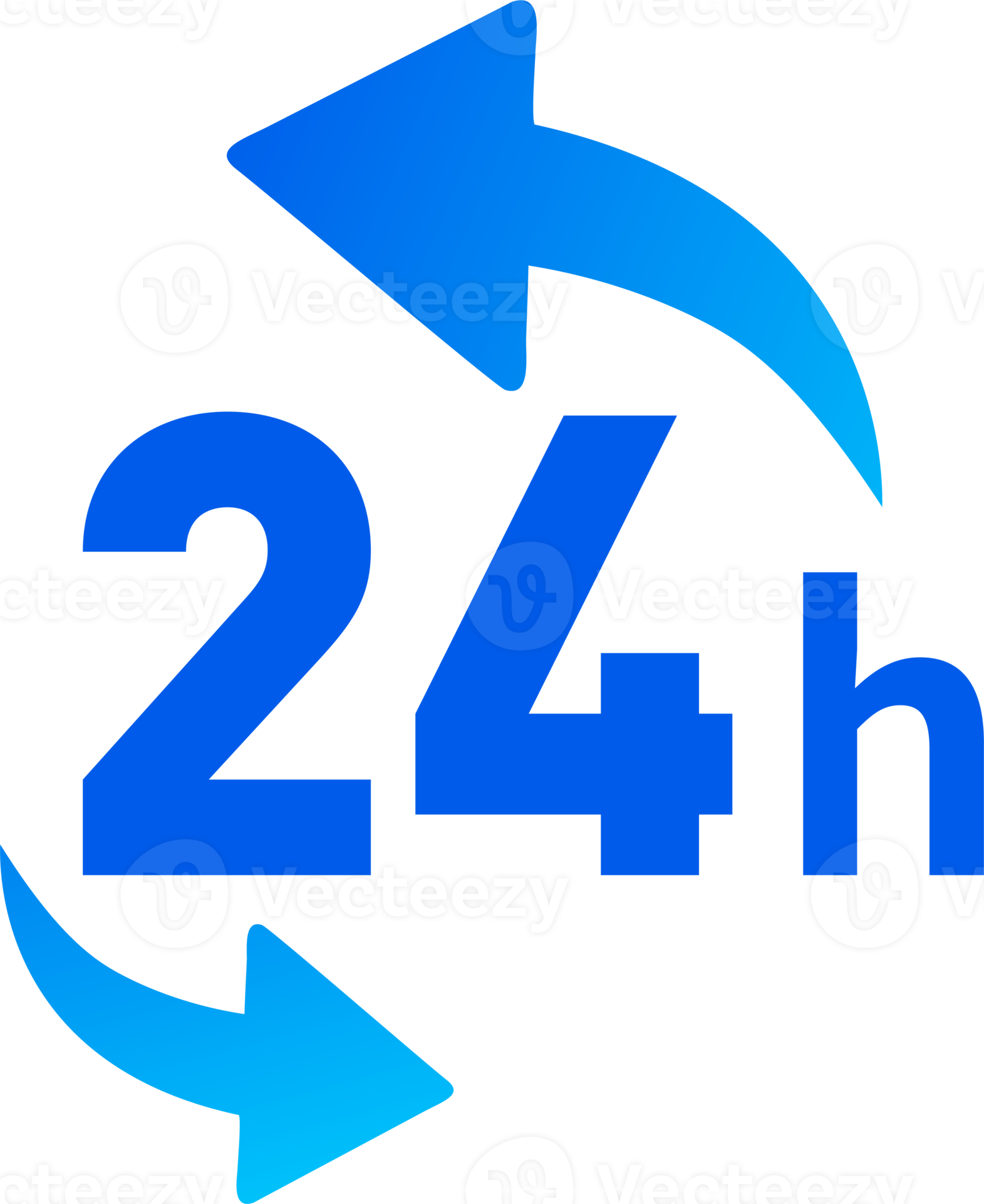 24 hour clock icon for timekeeping or scheduling 21353313 PNG