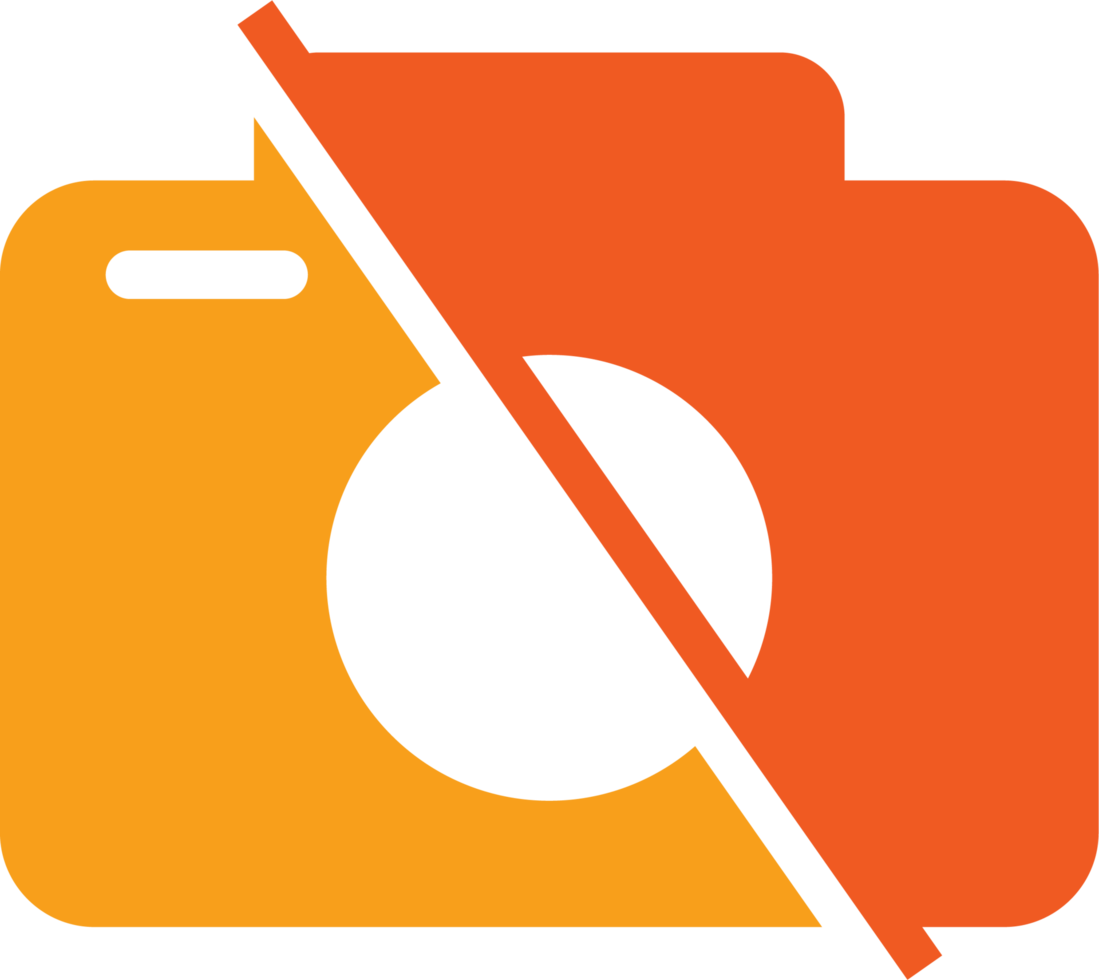 Prohibited camera icon for UI design and web applications png