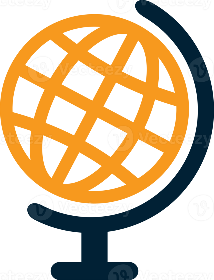 Simple web tool. stationery icon . globe png