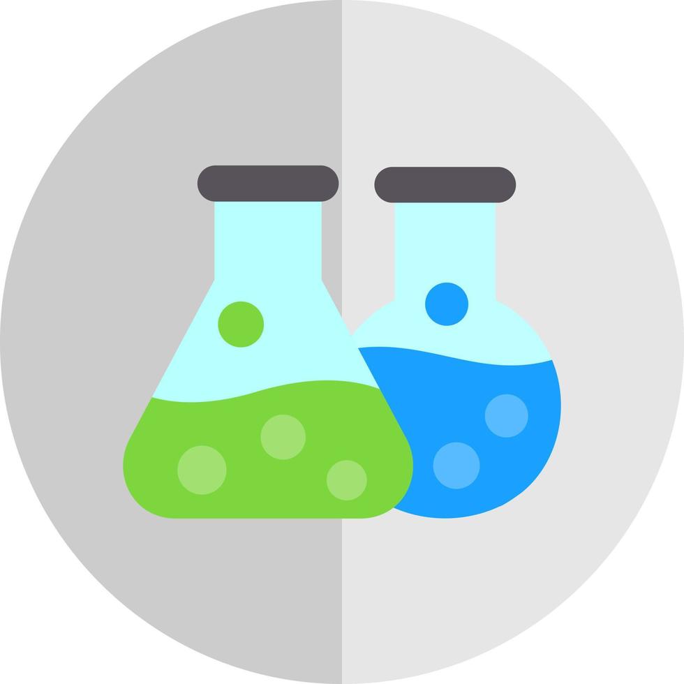 diseño de icono de vector de experimento de química