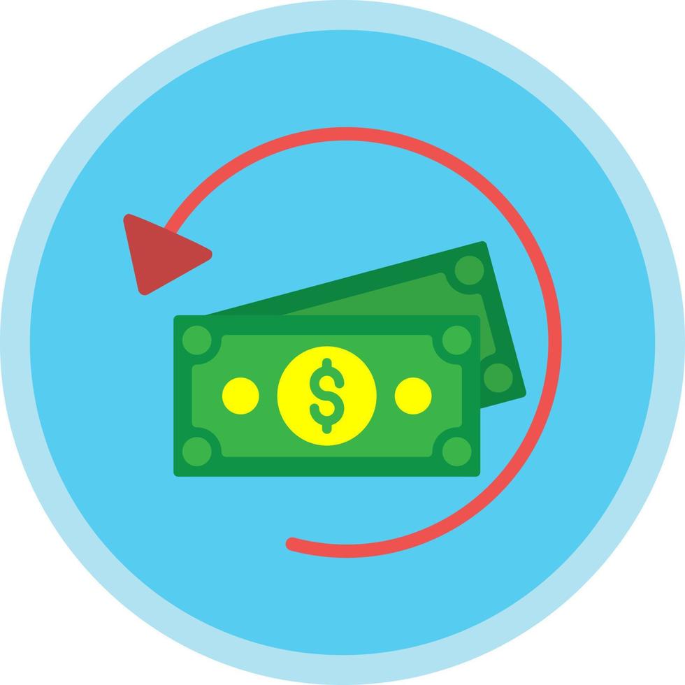 Refund Vector Icon Design