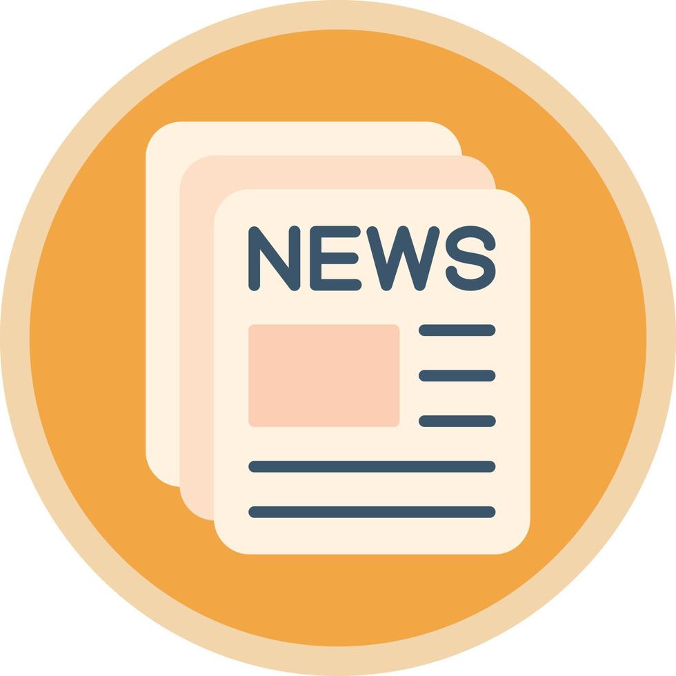 Breaking News Vector Icon Design