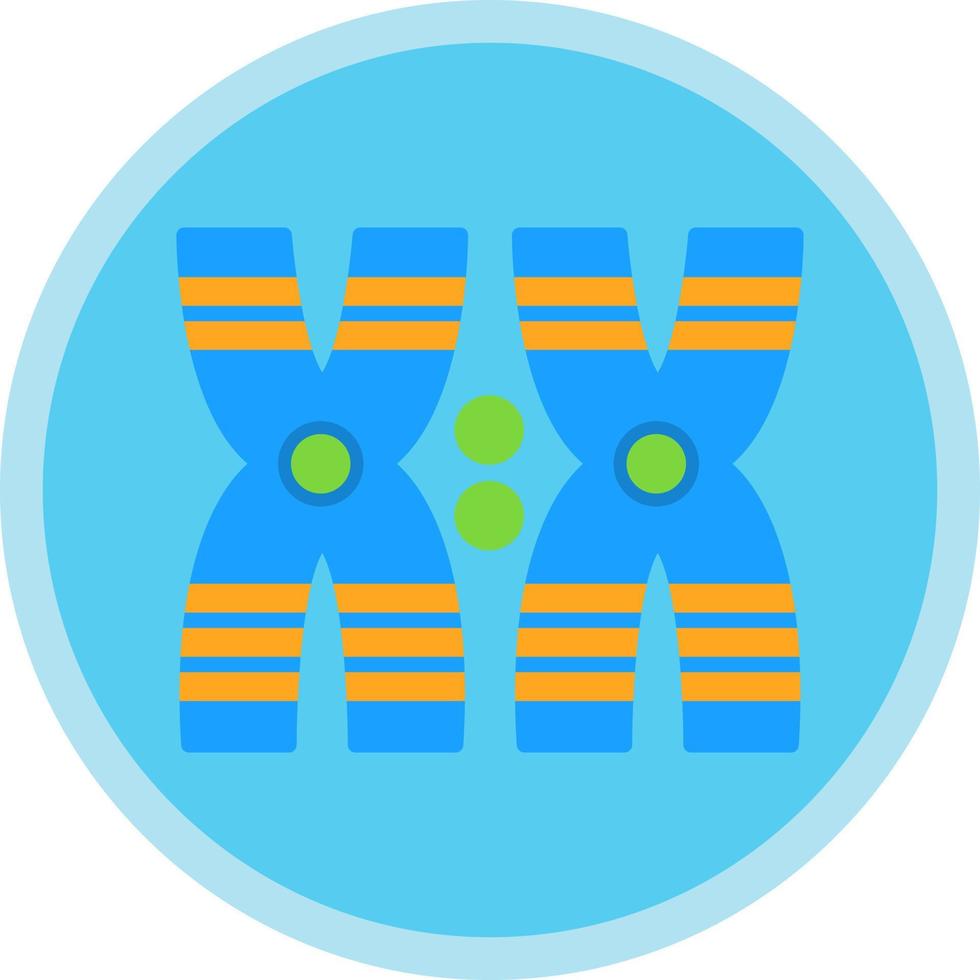 Chromosome Vector Icon Design