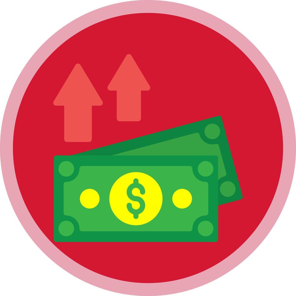 Pay Cash Vector Icon Design