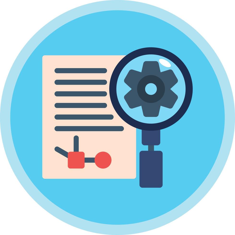 Research And Development Vector Icon Design