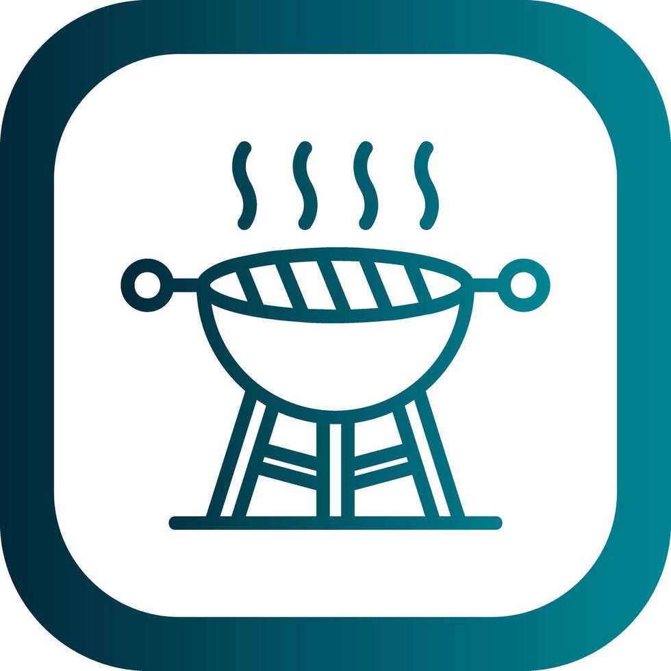 Barbecue Vector Icon Design