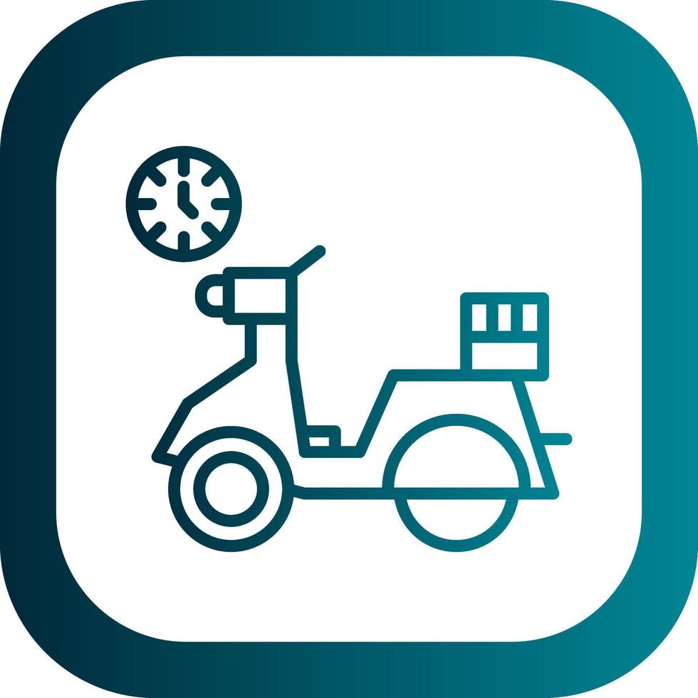 Delivery Time Vector Icon Design