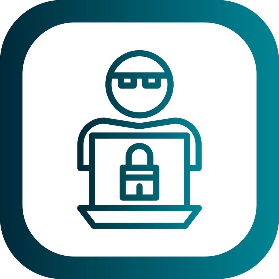 Cyber Attack Vector Icon Design