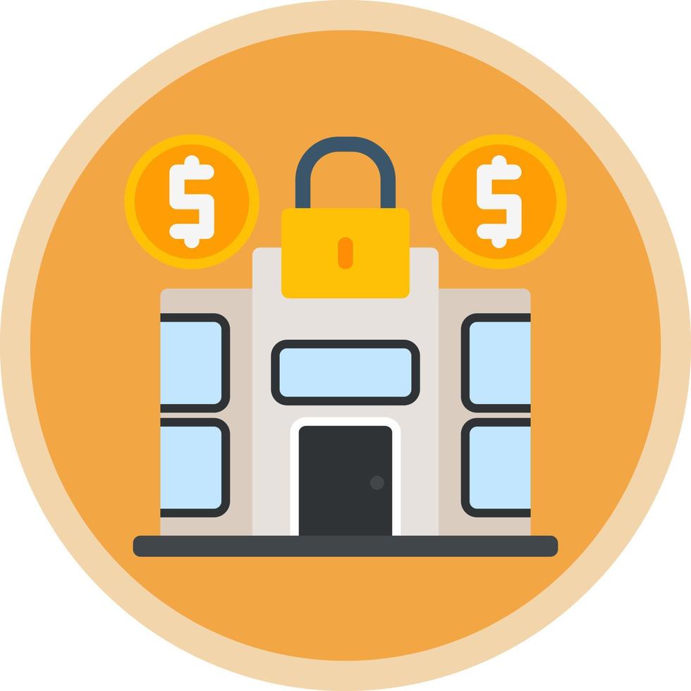 Fixed Asset Vector Icon Design