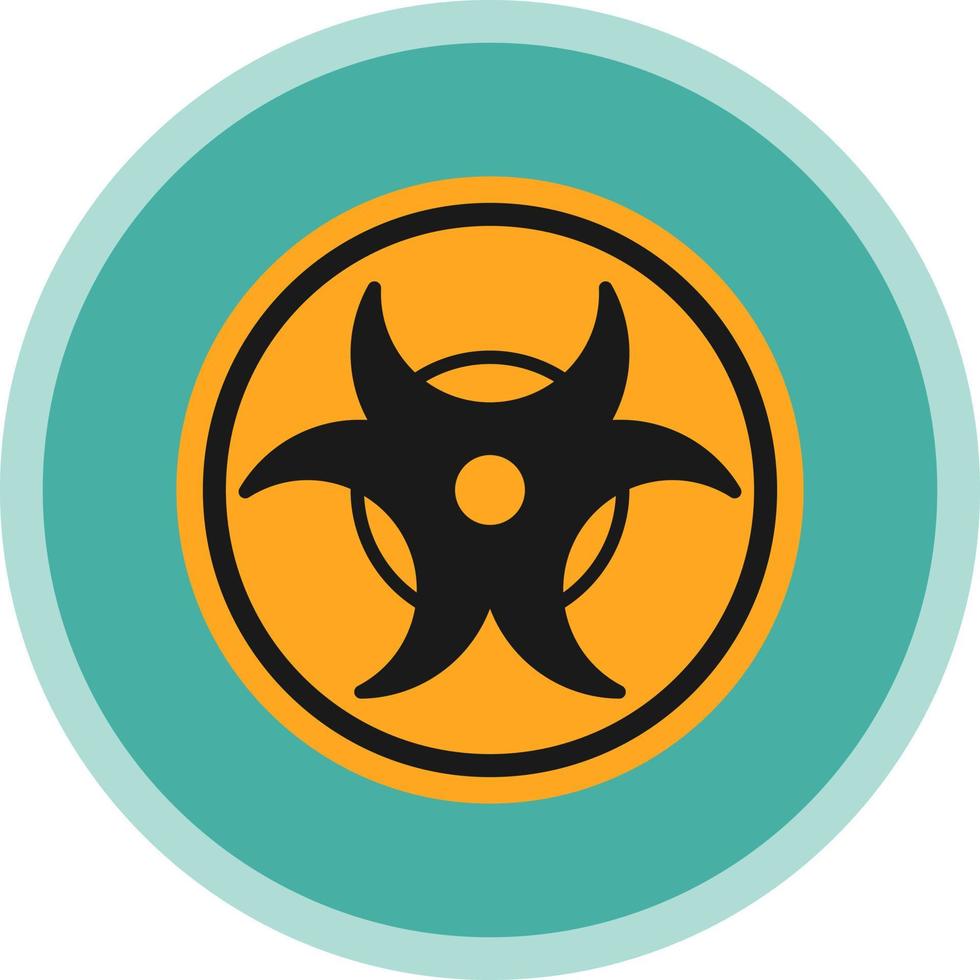 Bio Hazard Vector Icon Design