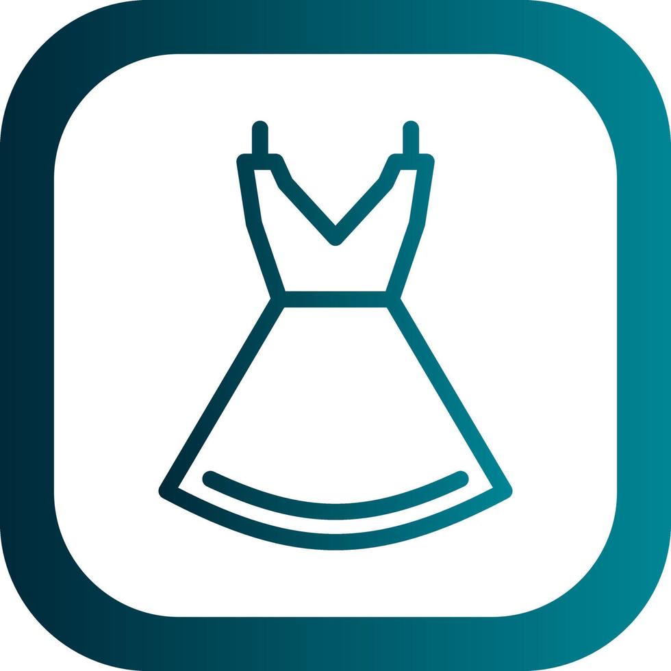 Dress Vector Icon Design