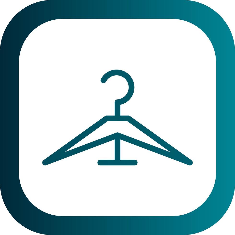 Clothes Hanger Vector Icon Design