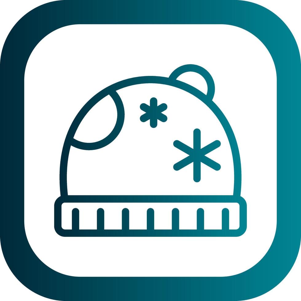 Beanie Vector Icon Design
