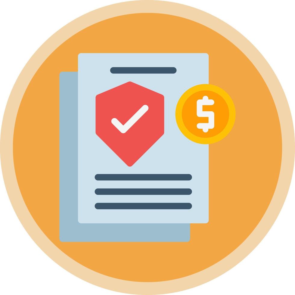 Liability Vector Icon Design