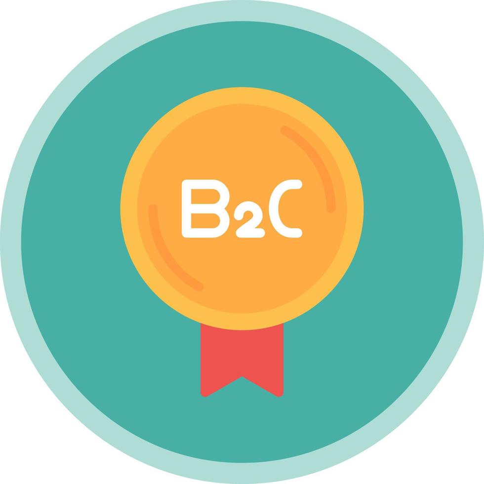 B2C Vector Icon Design