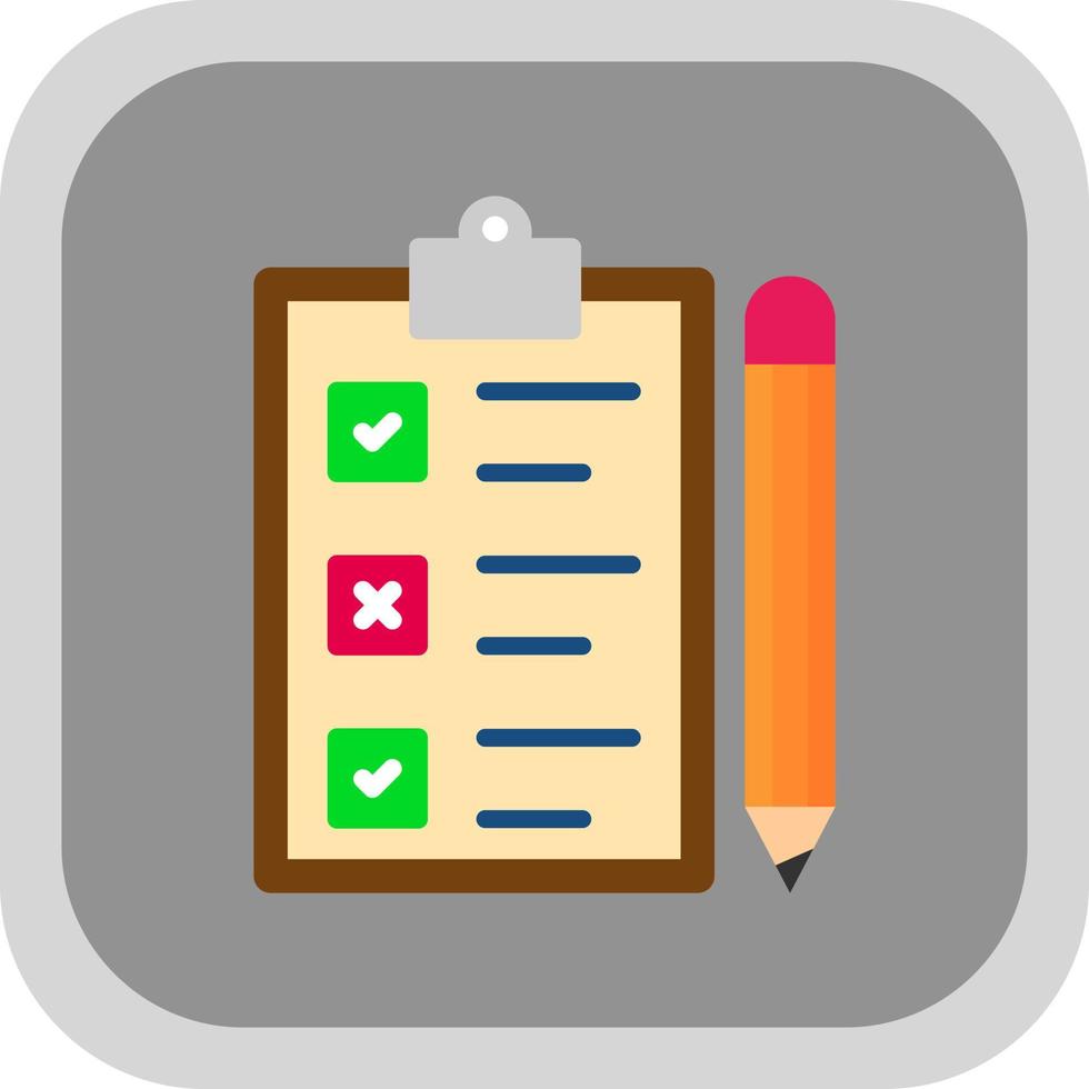 Task List Vector Icon Design