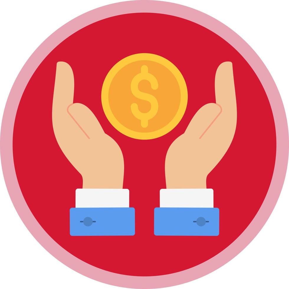 Financial Bonus Vector Icon Design