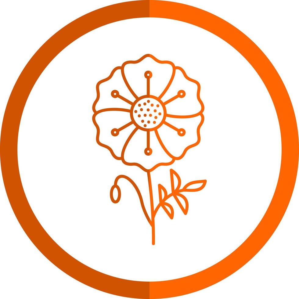 Poppy Vector Icon Design