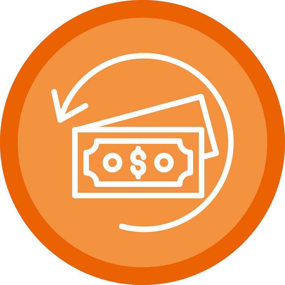 Refund Vector Icon Design