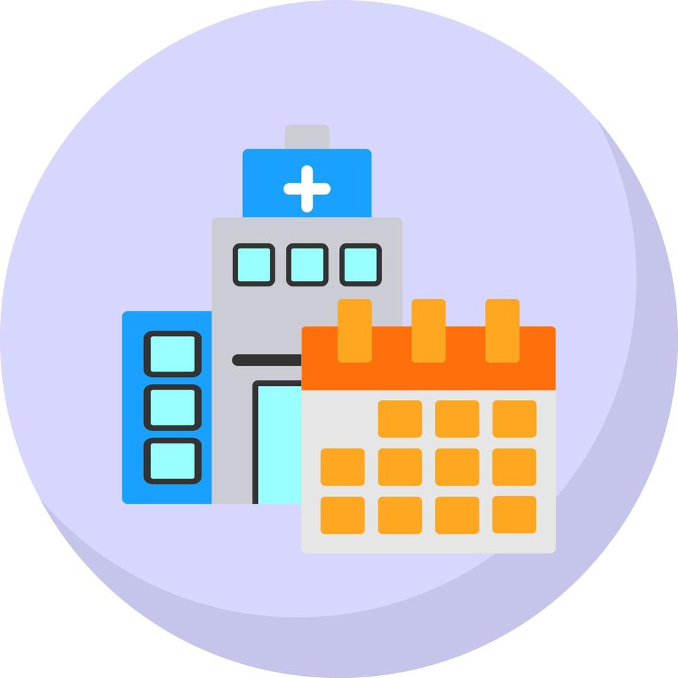 Hospital Vector Icon Design