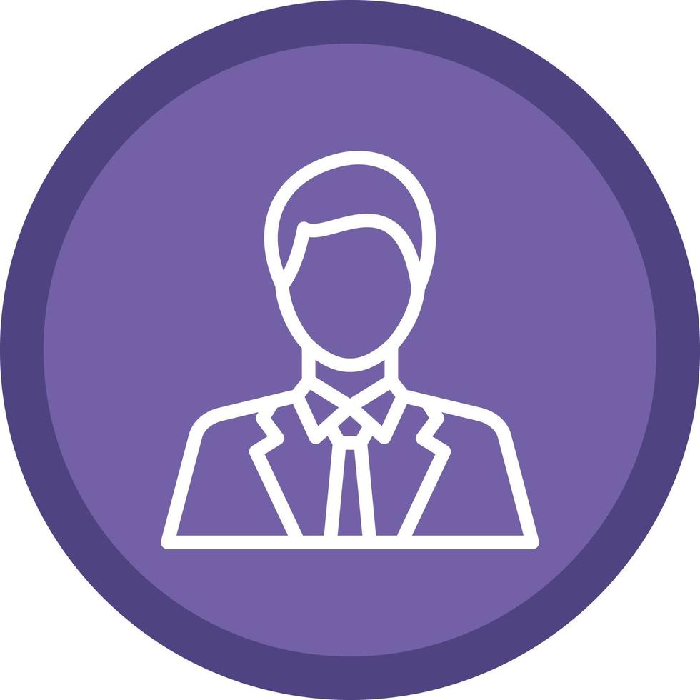 Actor Vector Icon Design