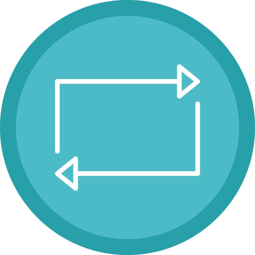 Loop Vector Icon Design