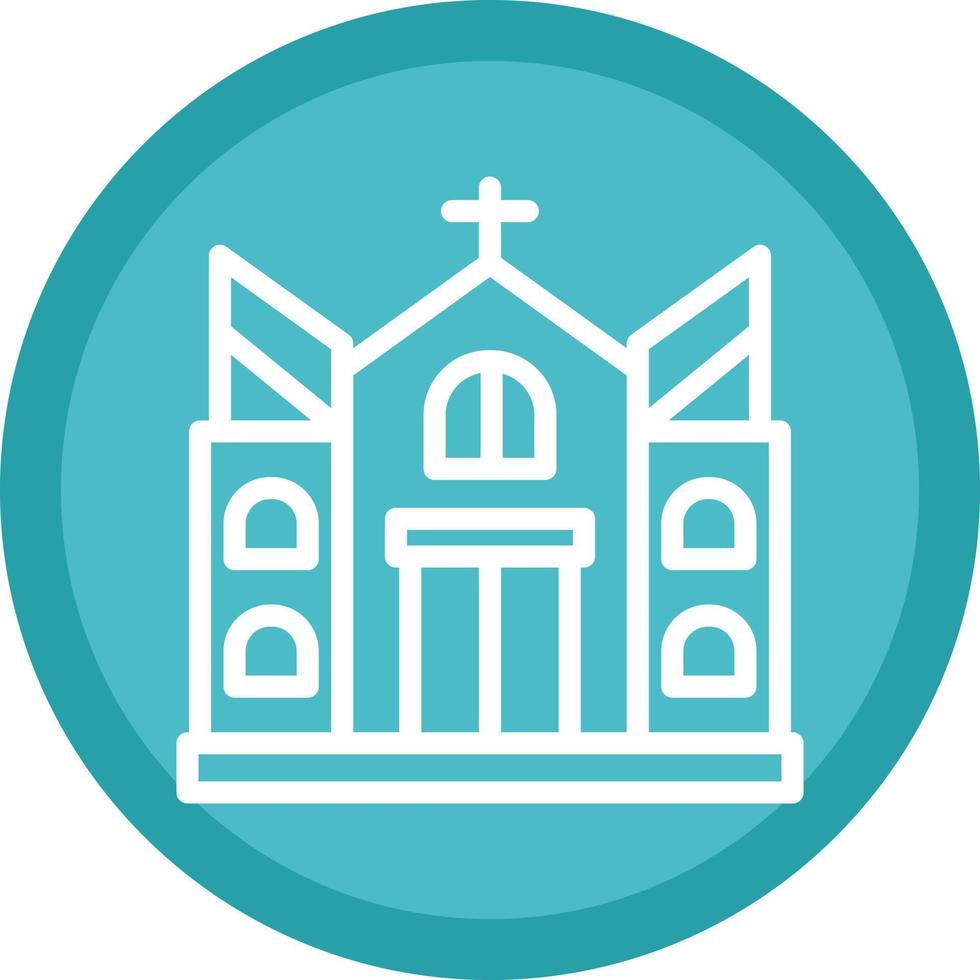 Church Vector Icon Design