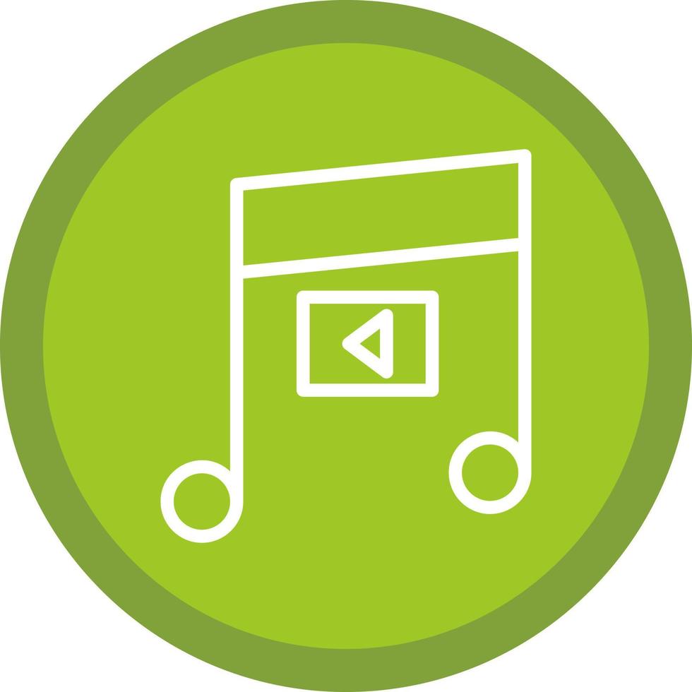 Music Player Vector Icon Design