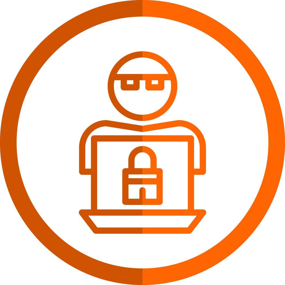 Cyber Attack Vector Icon Design