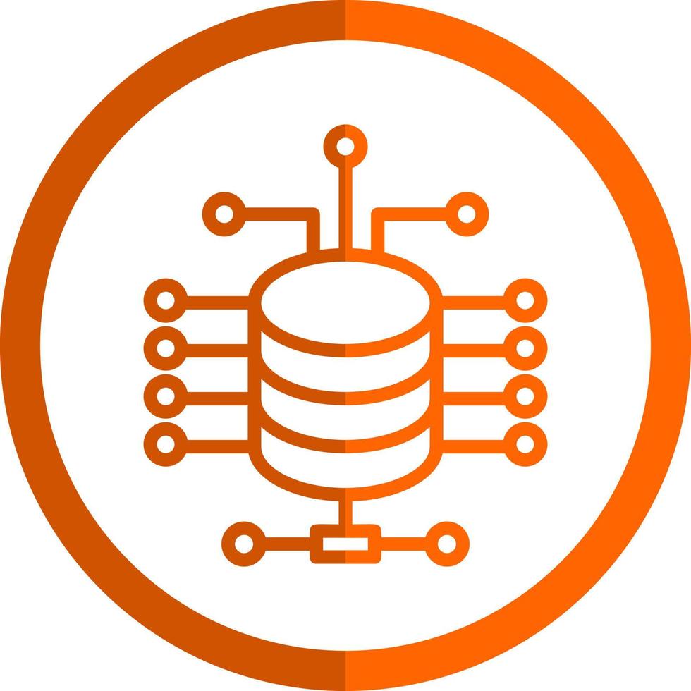 Data Storage Vector Icon Design