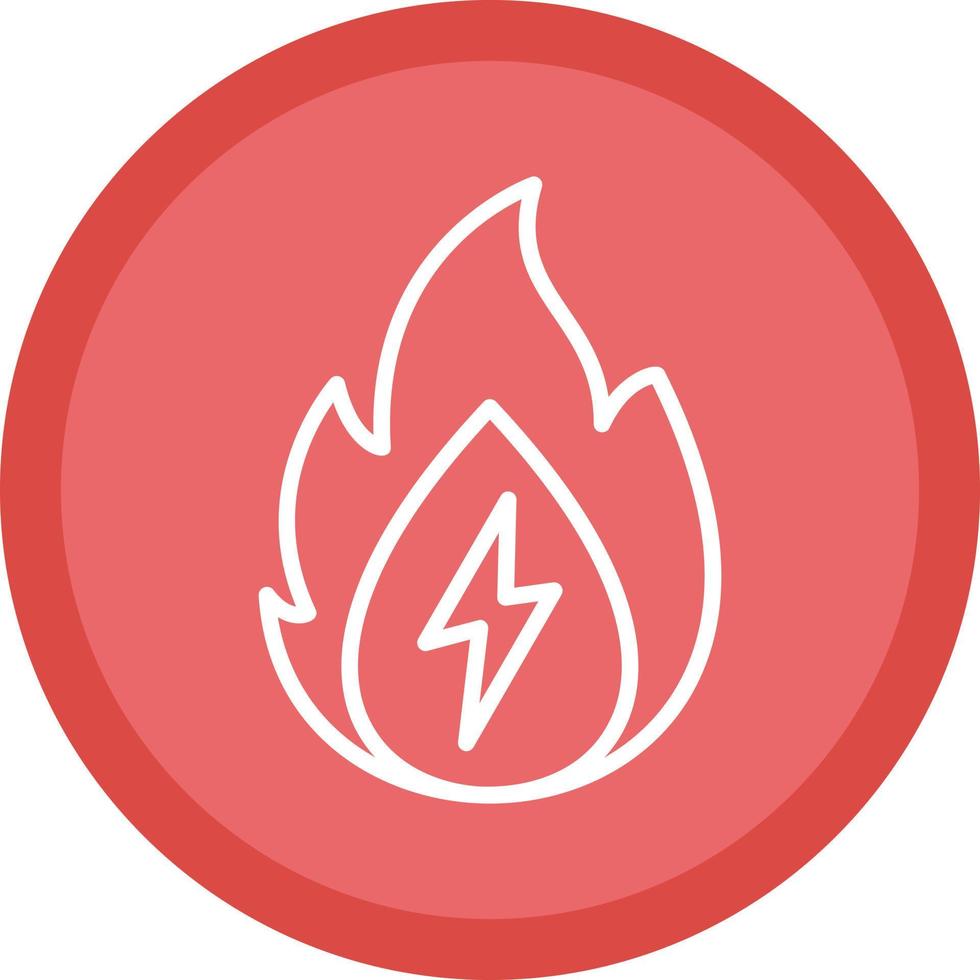 Heat Energy Vector Icon Design