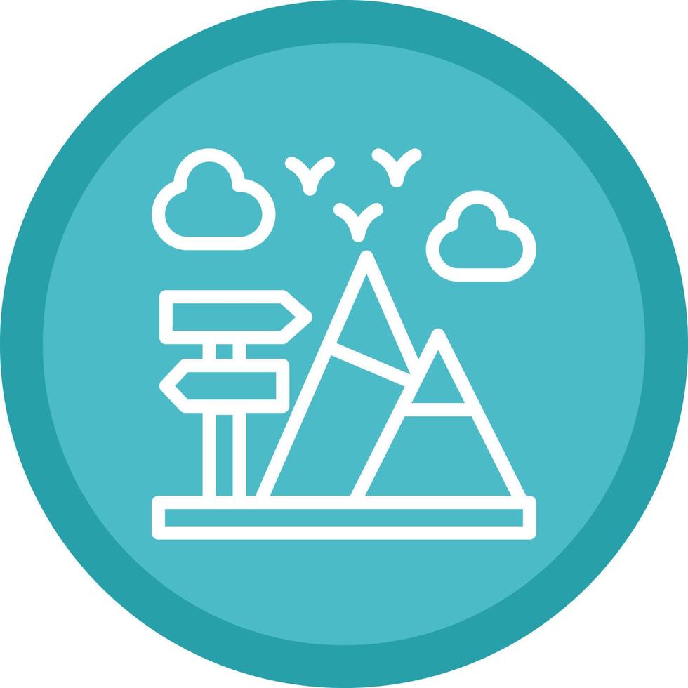 Travelling Instructor Vector Icon Design