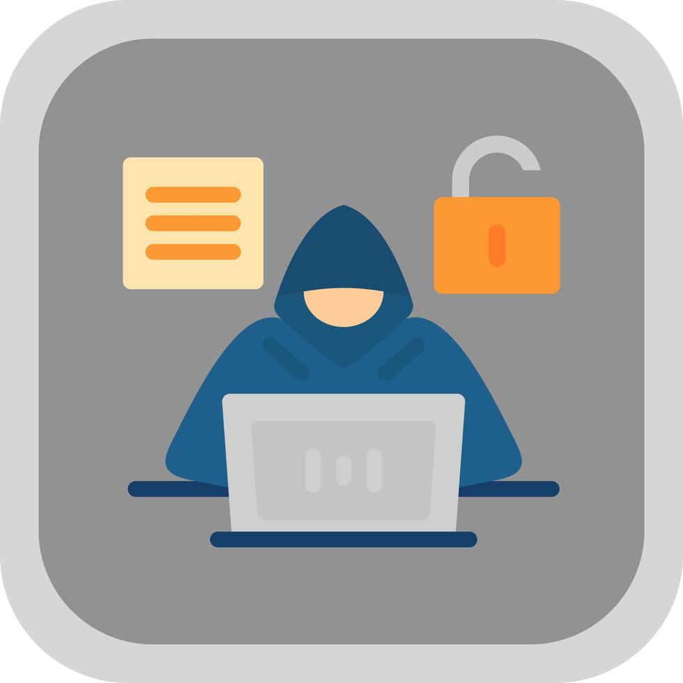 Code Hacker Vector Icon Design