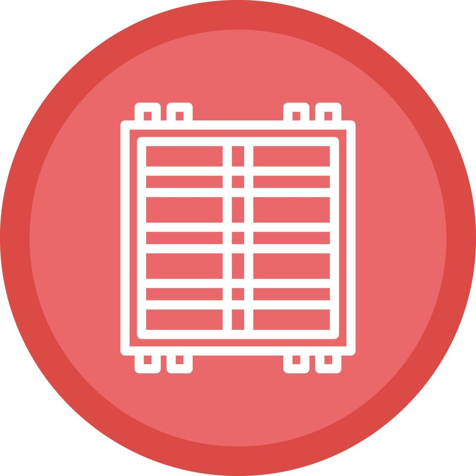 Roof Rack Vector Icon Design