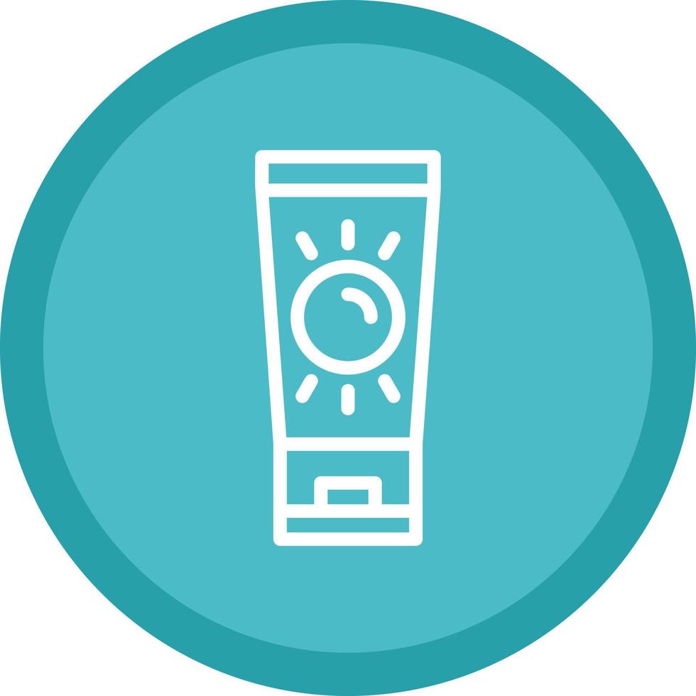 Sunblock Vector Icon Design