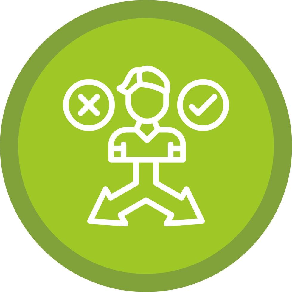 Guidance Vector Icon Design