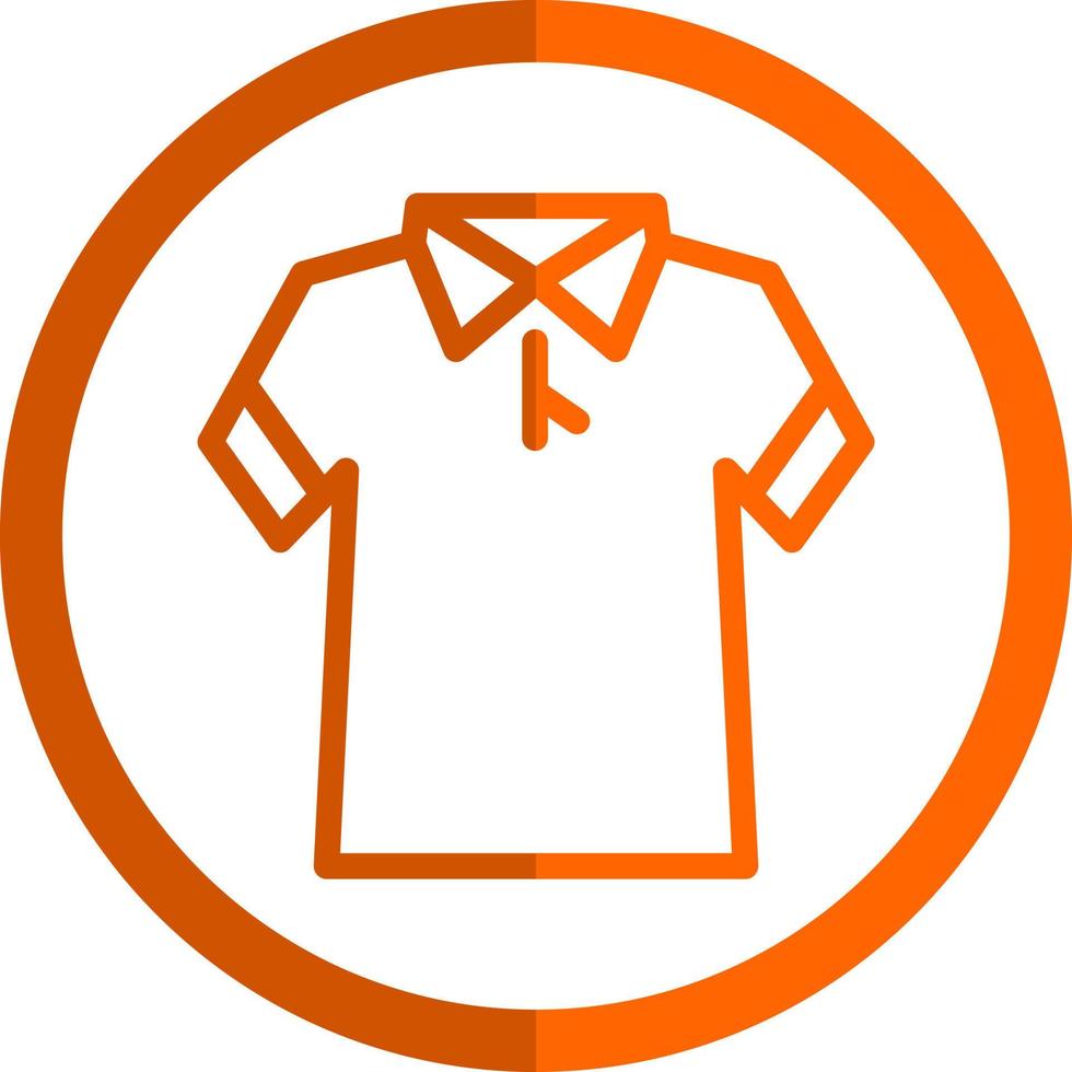 Polo Shirt Vector Icon Design