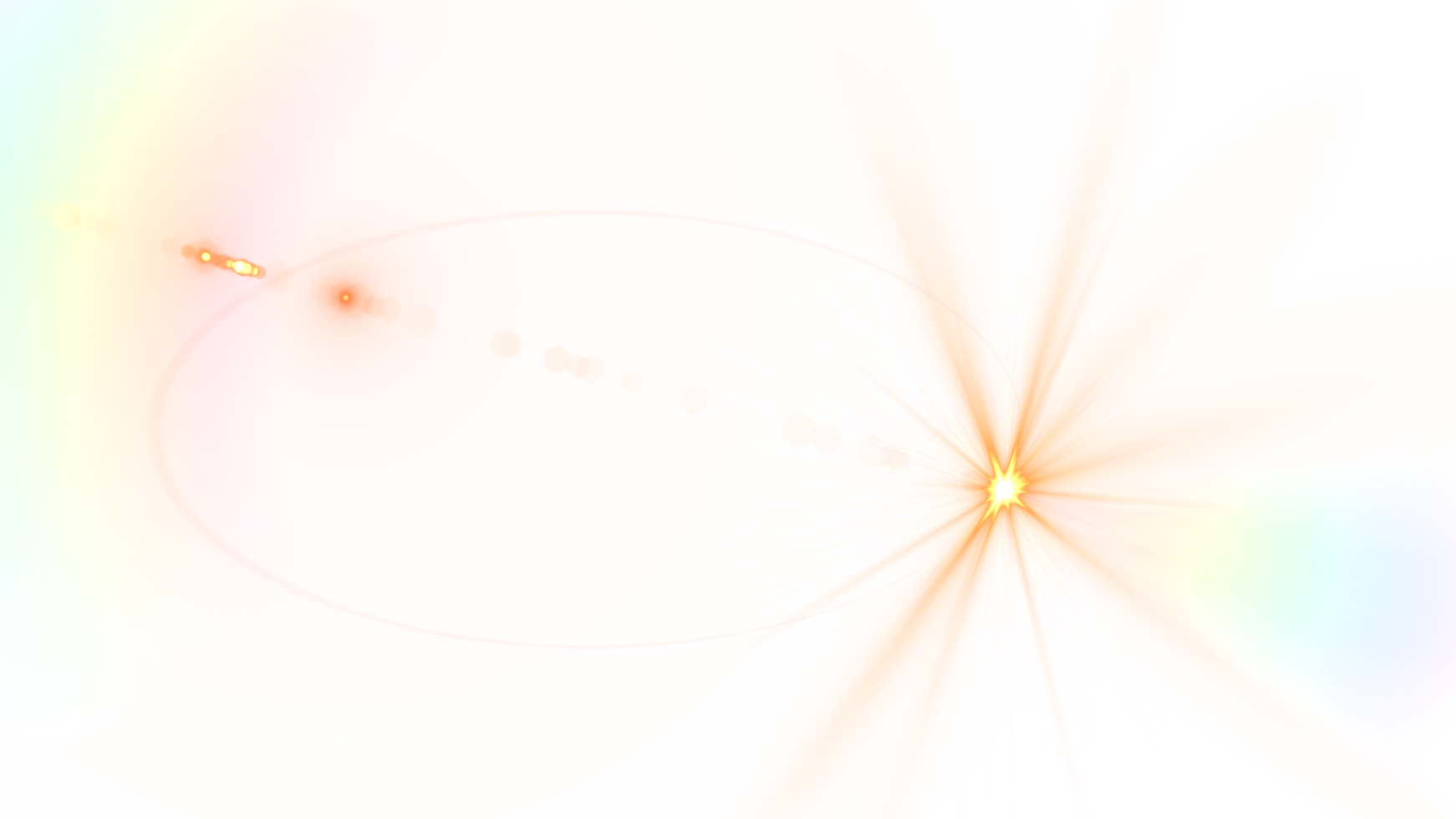 lente flare png, luz flare transparente png, Sol flare transparente livre png