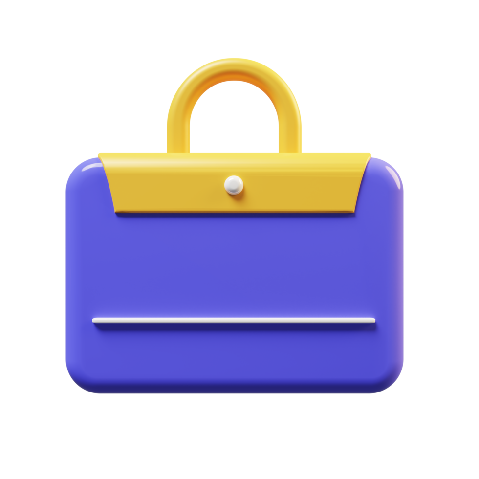 Office Bag 3d Icon png