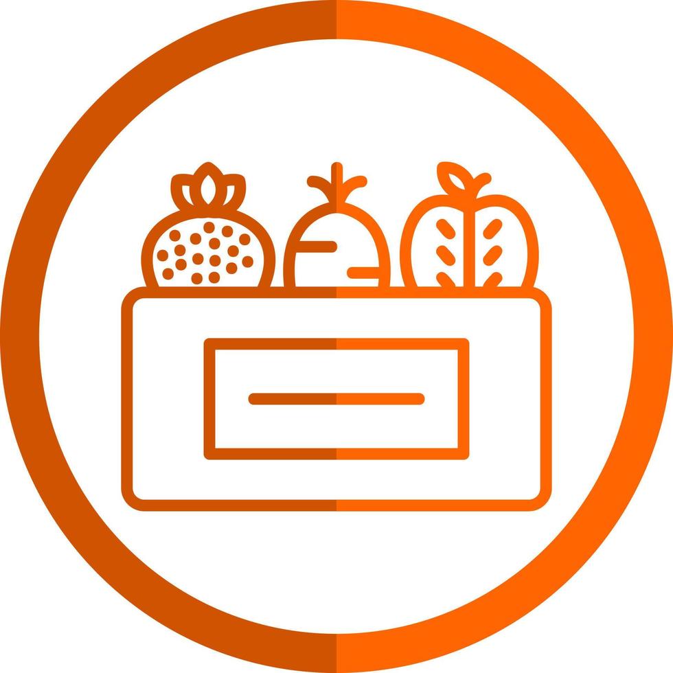 Healthy Food Vector Icon Design