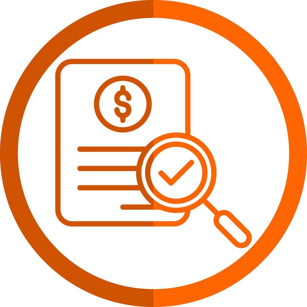 Audit Vector Icon Design