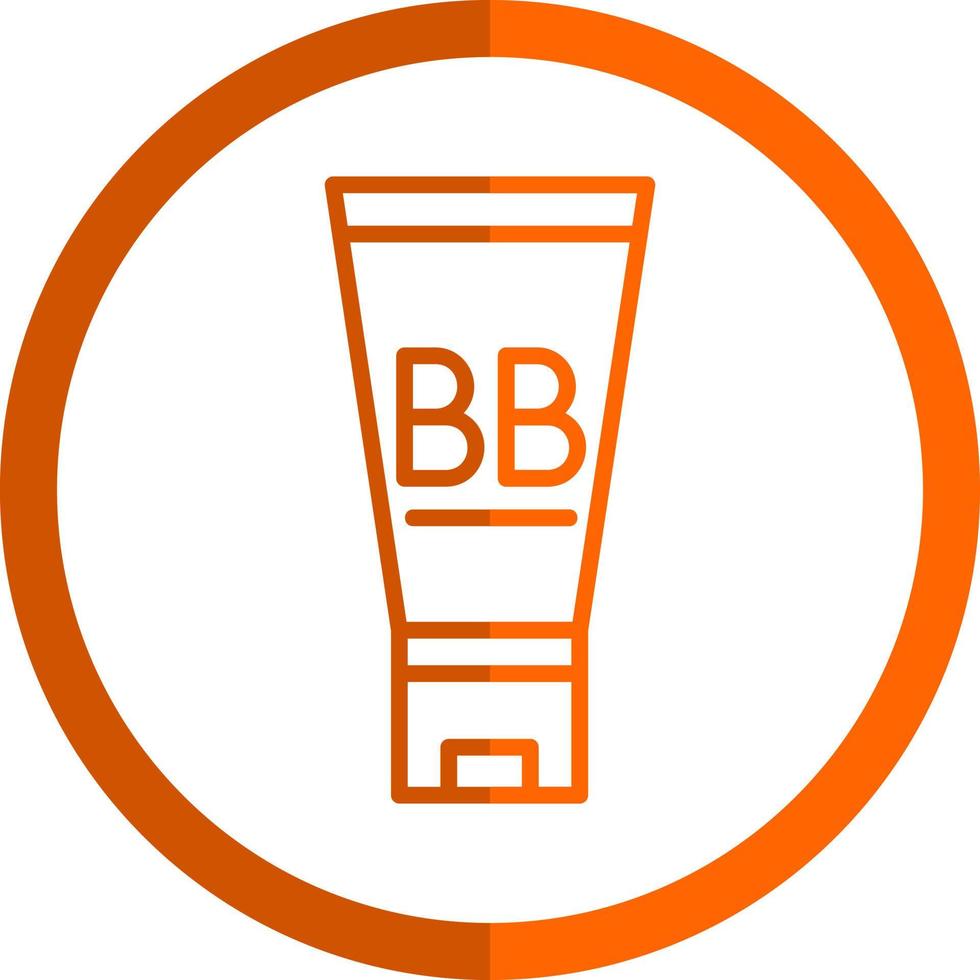 diseño de icono de vector de crema bb