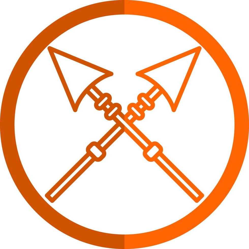 Lance Vector Icon Design