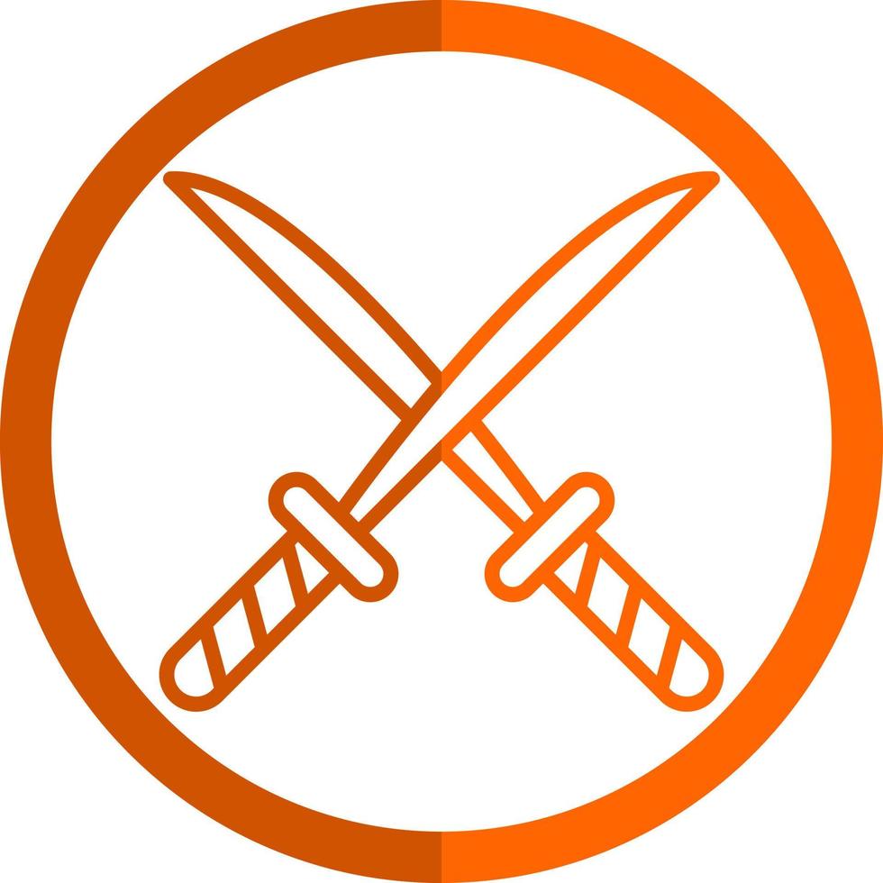 Rapier Vector Icon Design