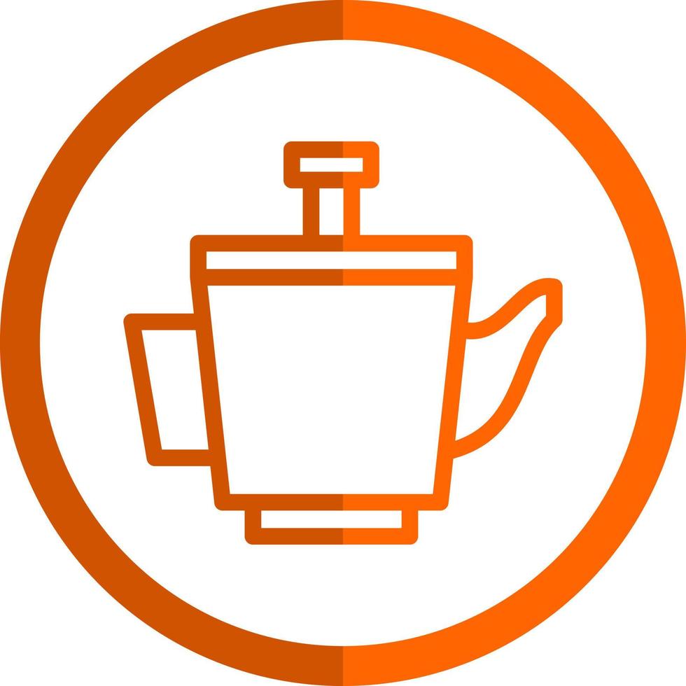 Teapot Vector Icon Design