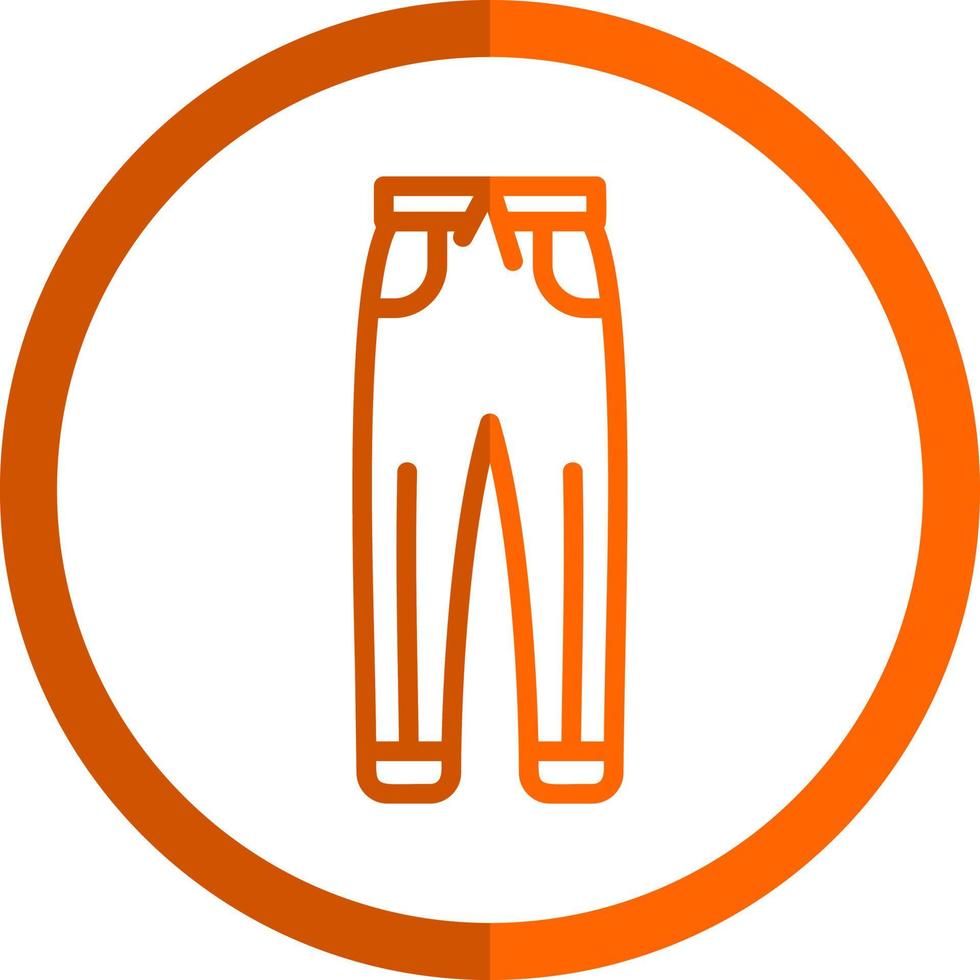 Business Trousers Vector Icon Design